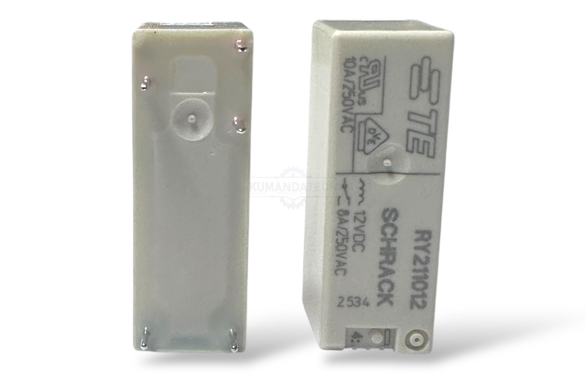 Schrack RY211012 Röle 12V DC – Endüstriyel Güç Rölesi - Görsel 6