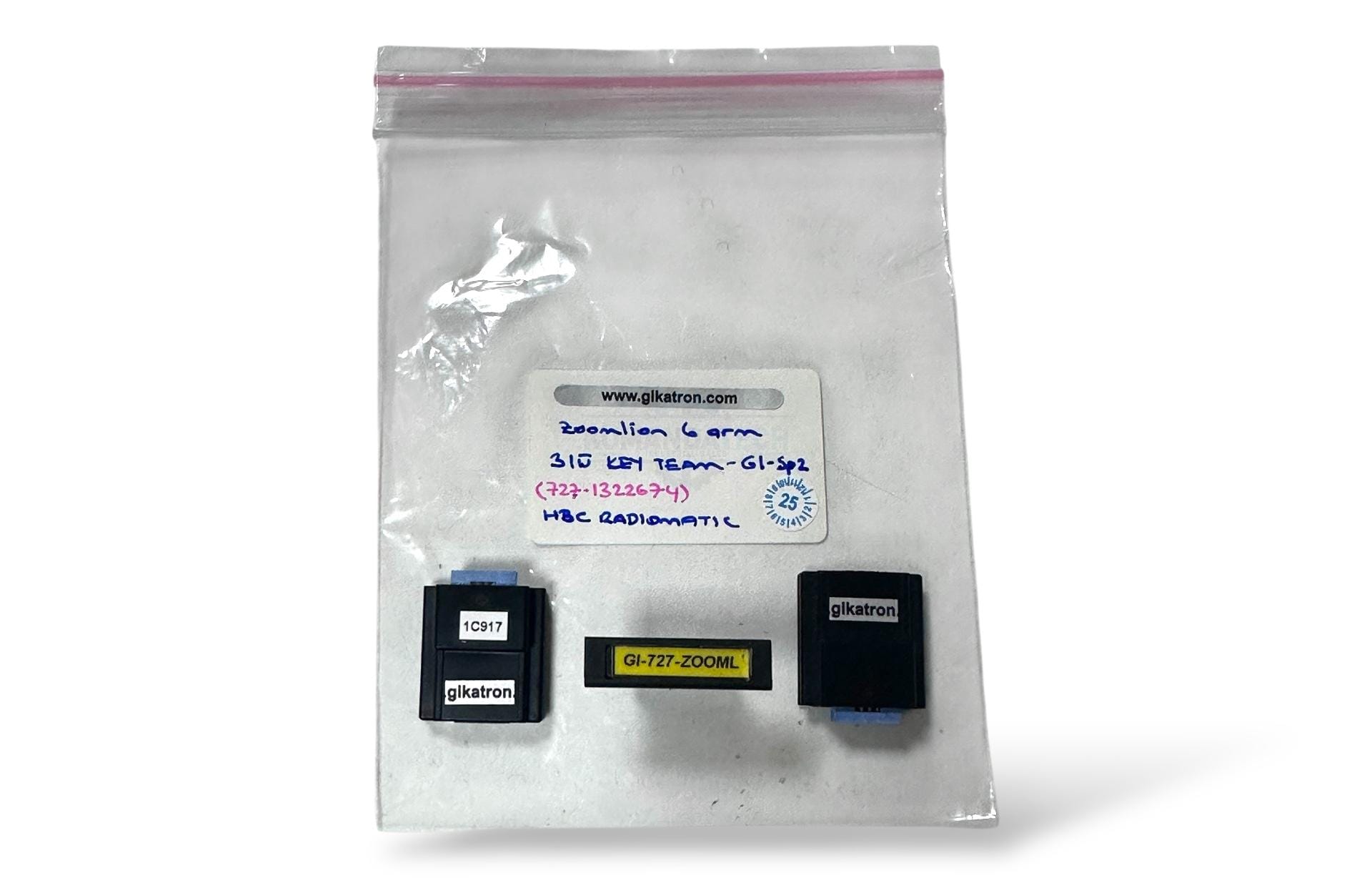HBC Radiomatic Zoomlion 6BOM GI 727 Kumanda için 3’lü Adcon Key Takımı - Görsel 23