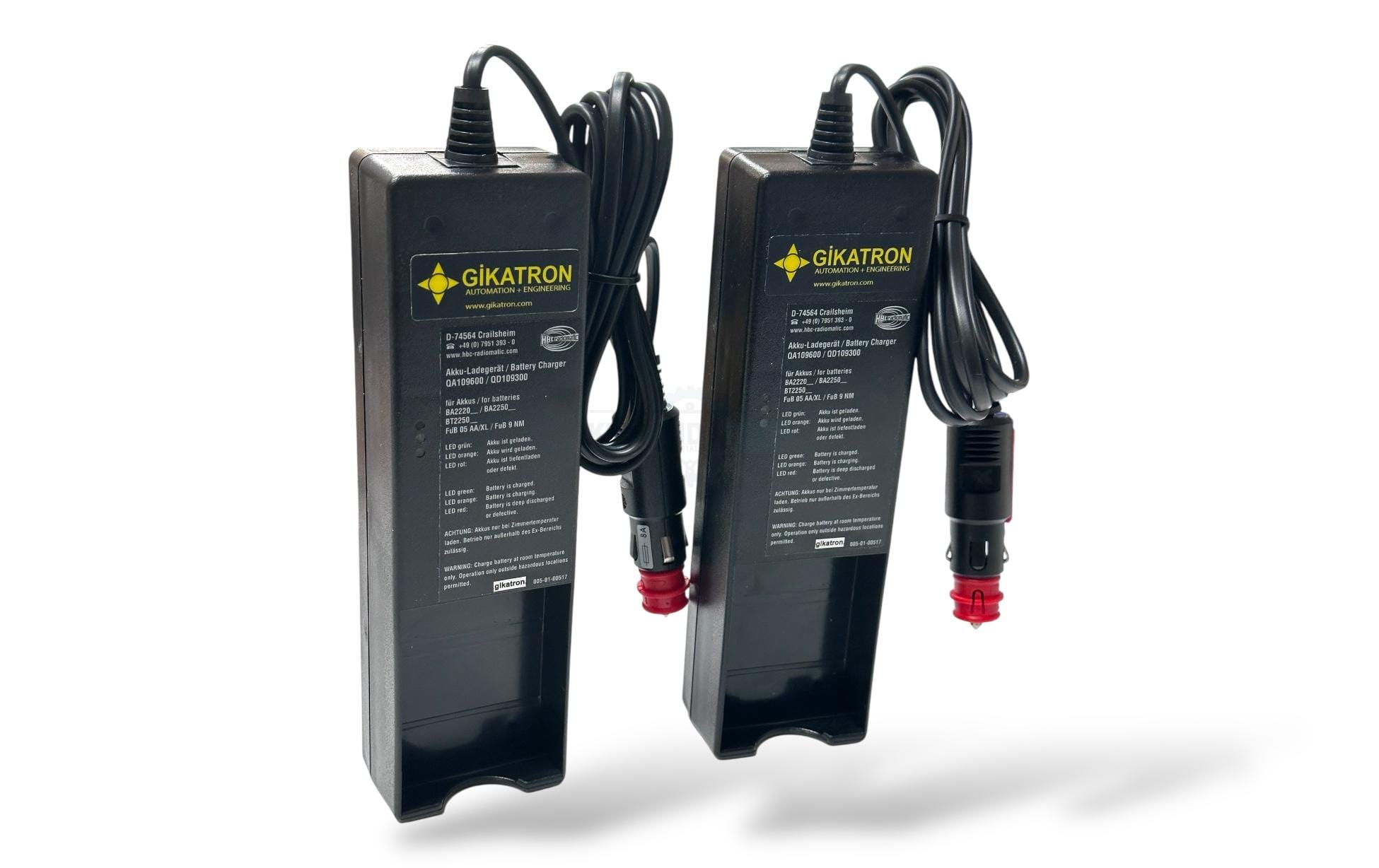 HBC Radiomatic QD109300 24VDC Şarj Cihazı | Endüstriyel Kumanda Batarya Şarj Adaptörü - Image 12