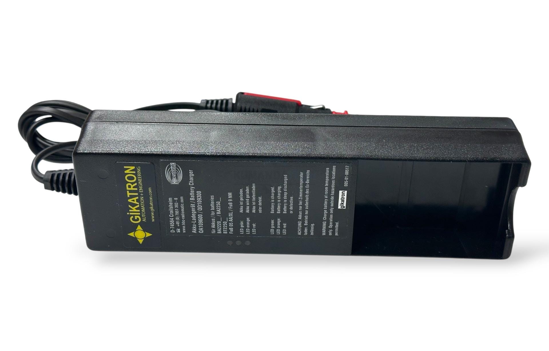 HBC Radiomatic QD109300 24VDC Şarj Cihazı | Endüstriyel Kumanda Batarya Şarj Adaptörü - Image 6