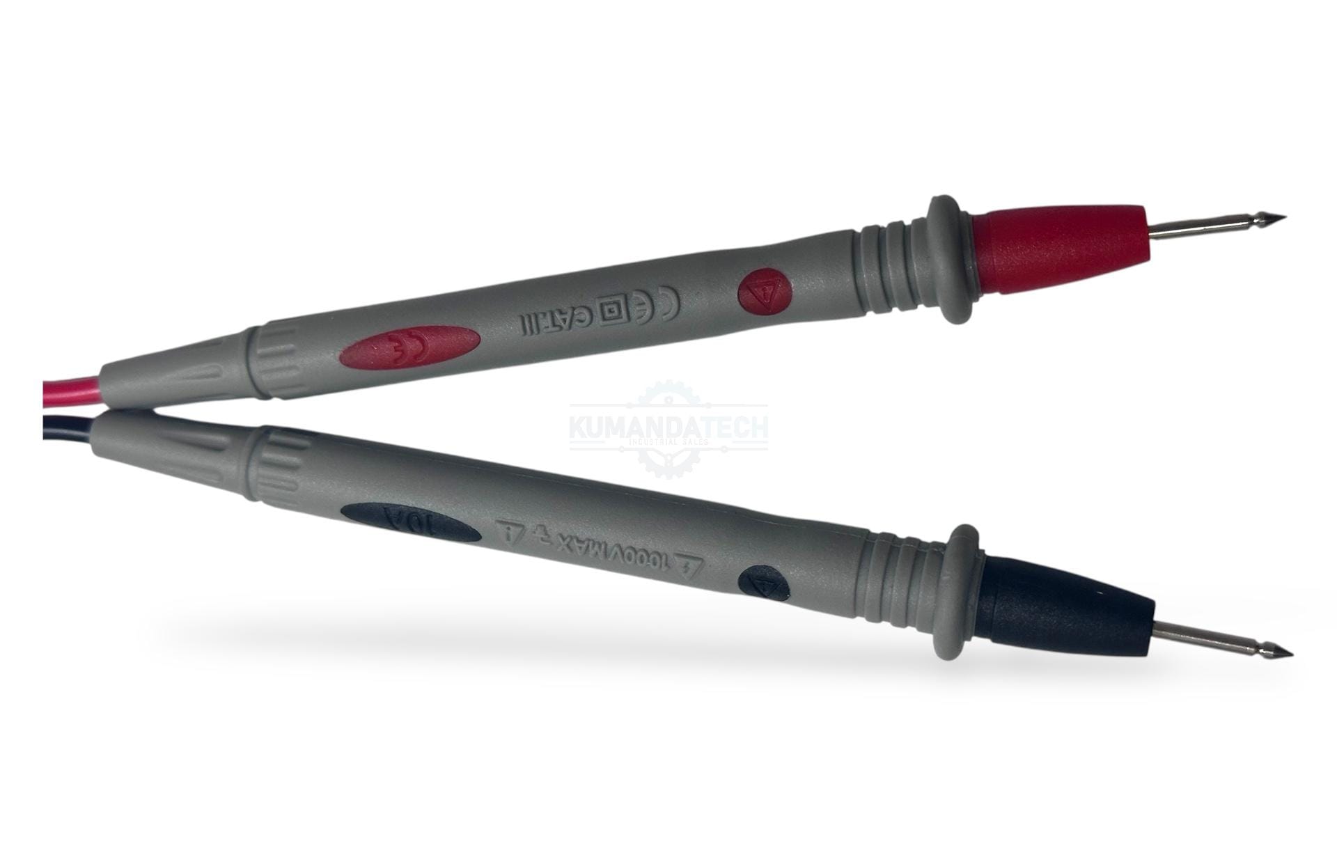 İnce Problu Ölçü Aleti Probu | Yumuşak Silikon Kablolu Multimetre Test Probu - Görsel 5