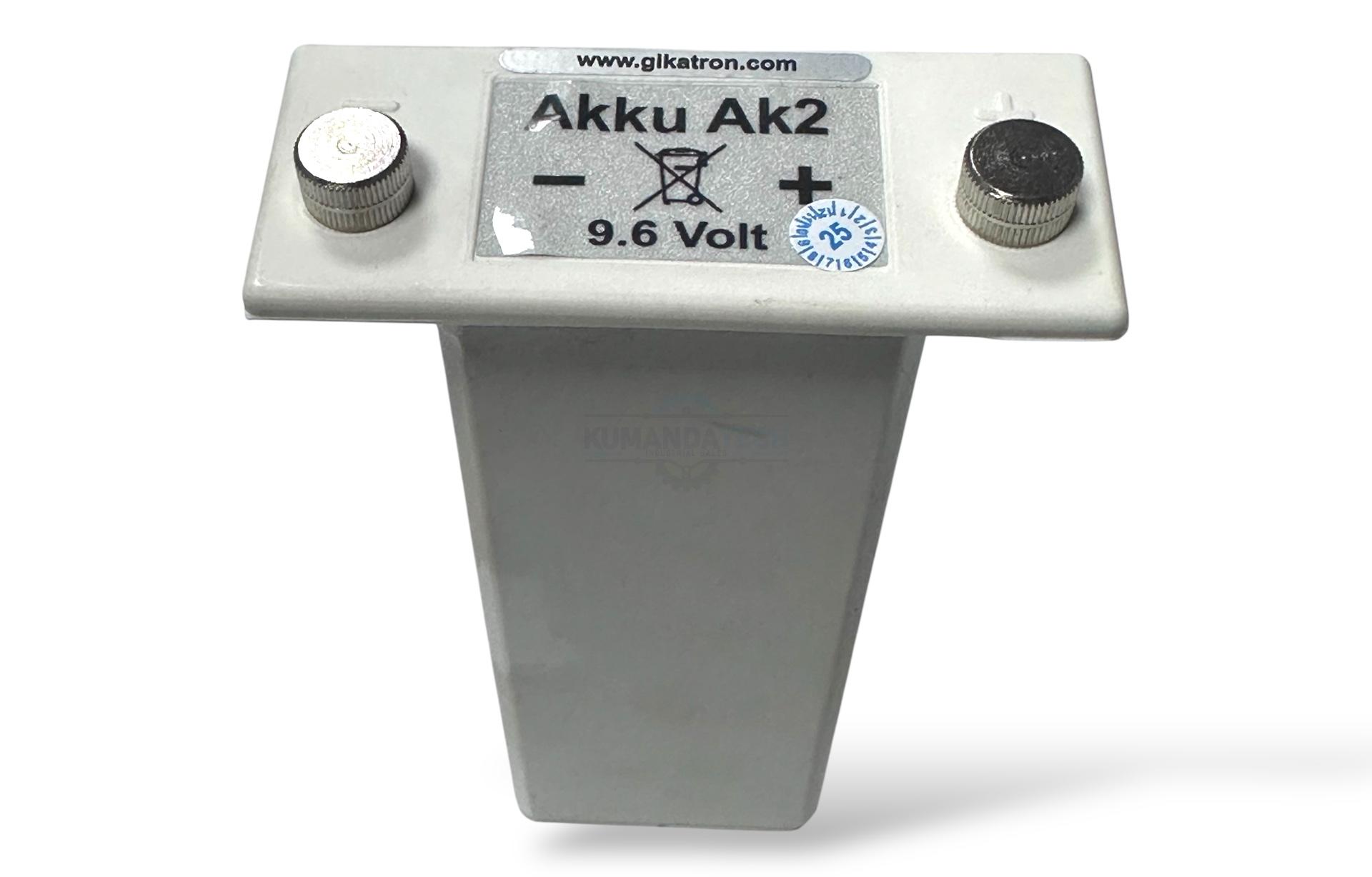 Gikatron Schwing AK2 9.6V Akku Uzun Tip Batarya - Görsel 3