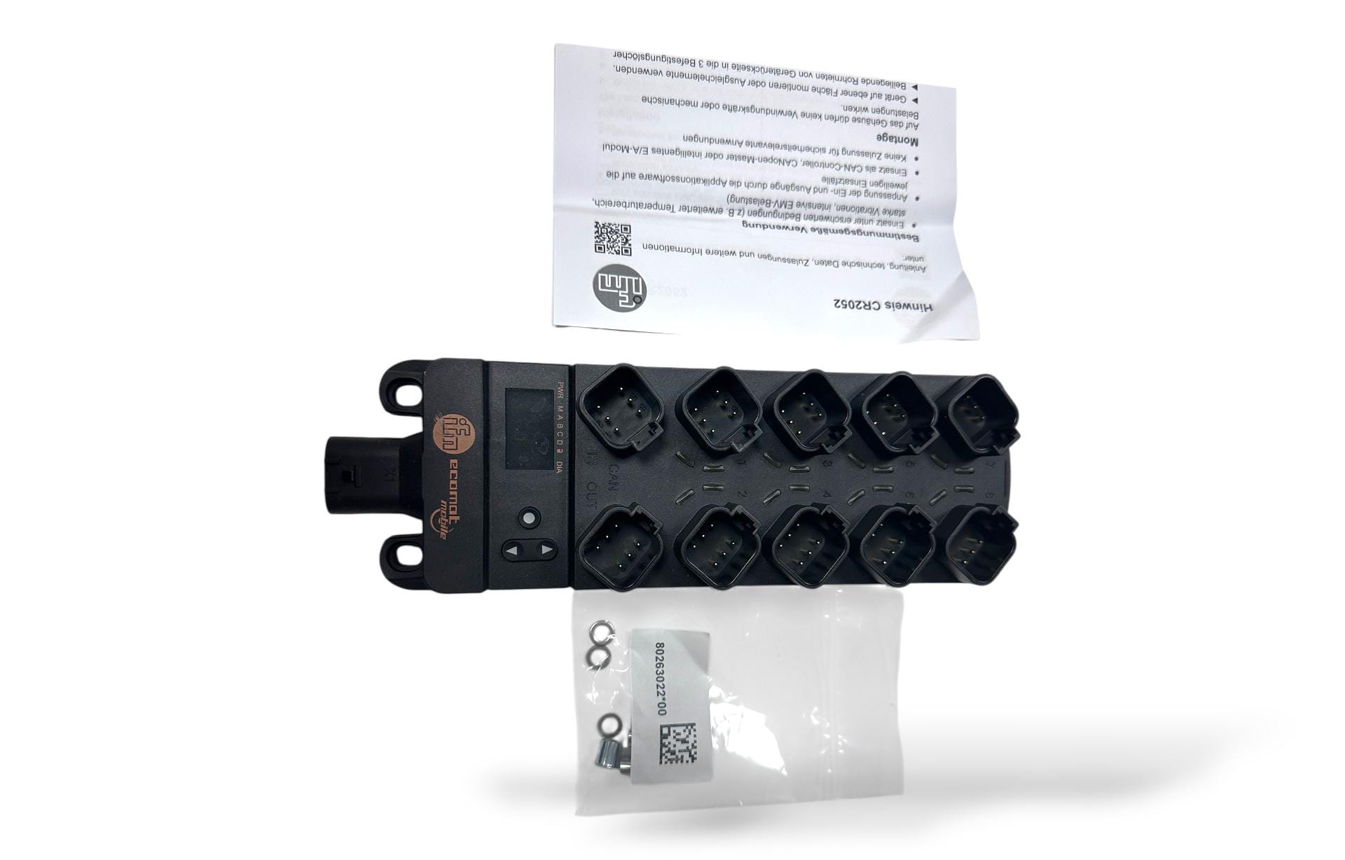IFM CR2052 Deutz Soketli 8’li Dağıtıcı | Endüstriyel Bağlantı Modülü - Image 3