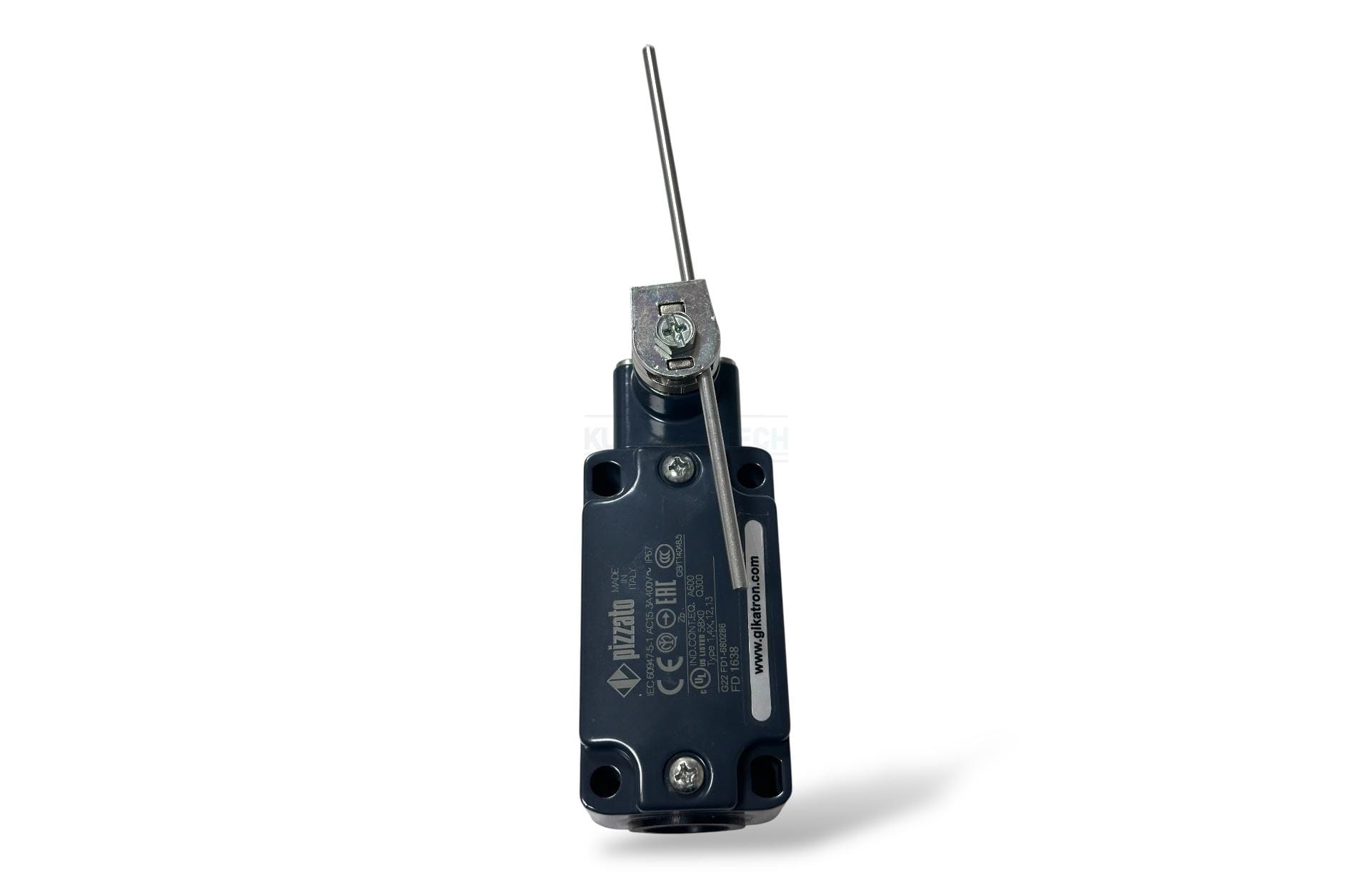 Pizzato FD1638-VF L32 – Metal Gövdeli 2NC (Slow Action) Kule Dönüş Switch - Görsel 4