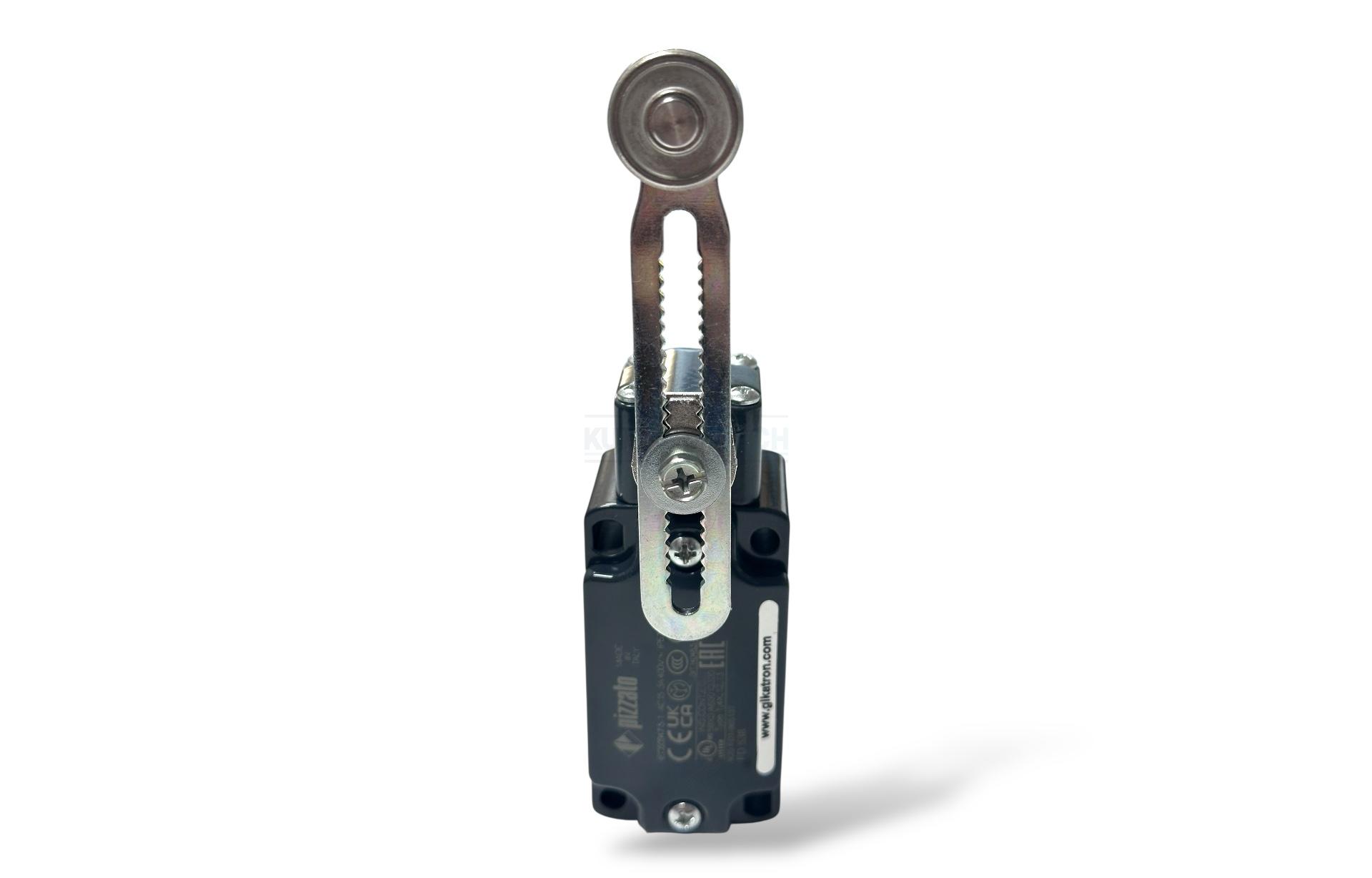 Pizzato FD538-L56 R24 – Metal Gövdeli (Snap Action) 1NO+1NC Metal Makaralı Limit Switch
