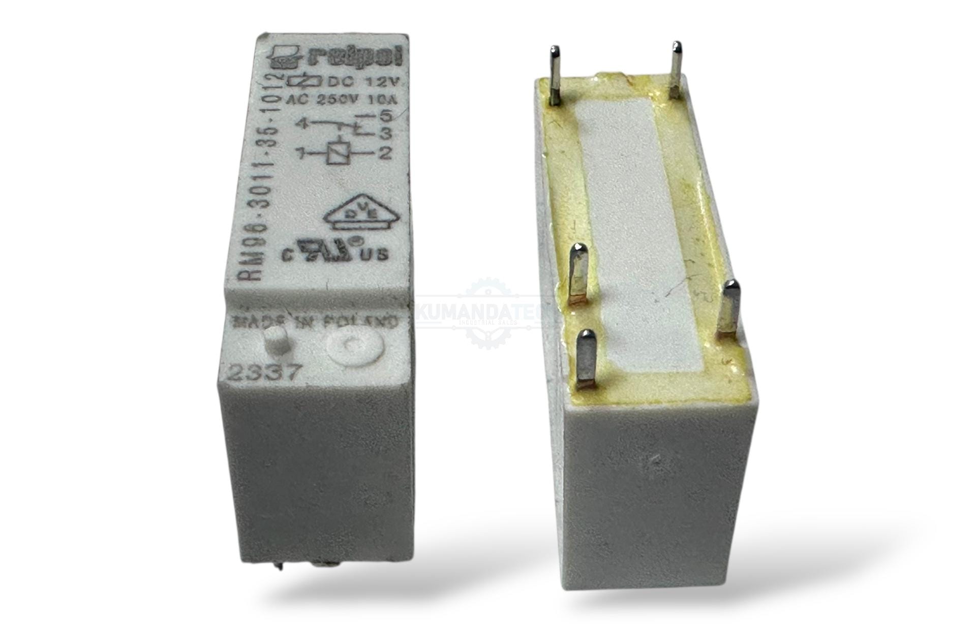 Relpol RM96-3011 -35-1012 12VDC 5Pin Kart Rölesi | HBC Radiomatic FSE524 Alıcı Kart Rölesi - Görsel 2