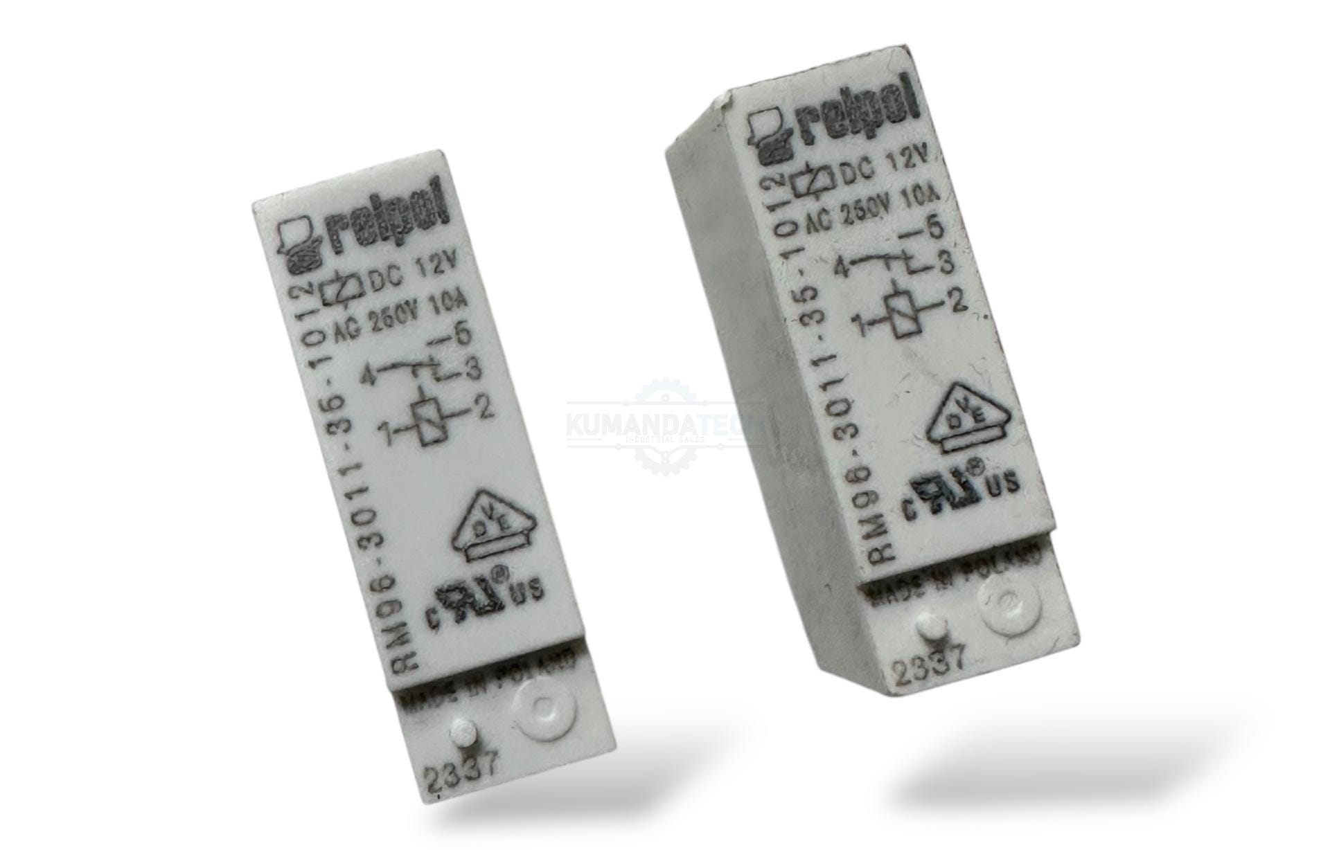 Relpol RM96-3011 -35-1012 12VDC 5Pin Kart Rölesi | HBC Radiomatic FSE524 Alıcı Kart Rölesi - Görsel 4