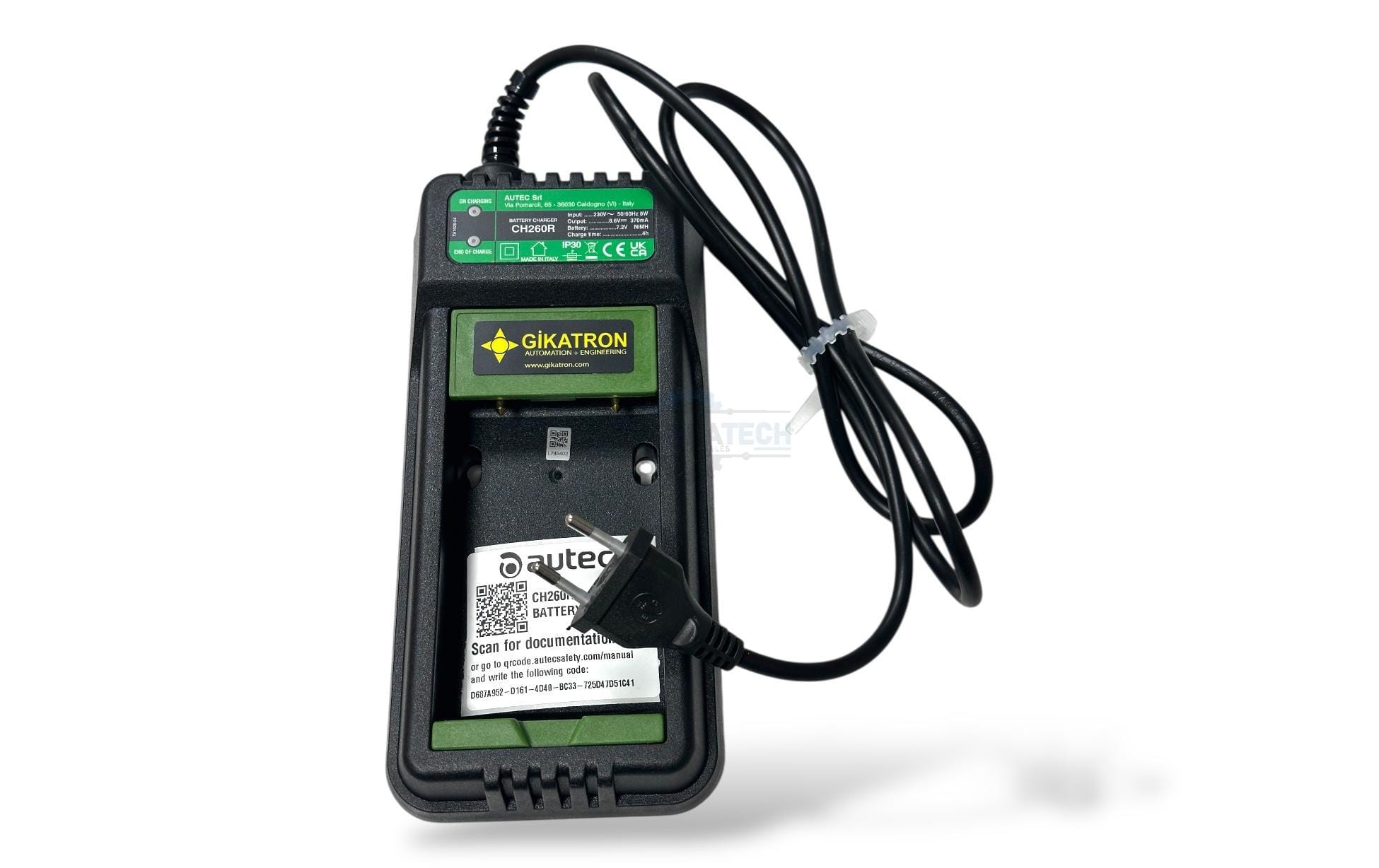 Autec CH260R 220VAC Şarj Cihazı (MBM07MH Batarya İçin) - Image 4