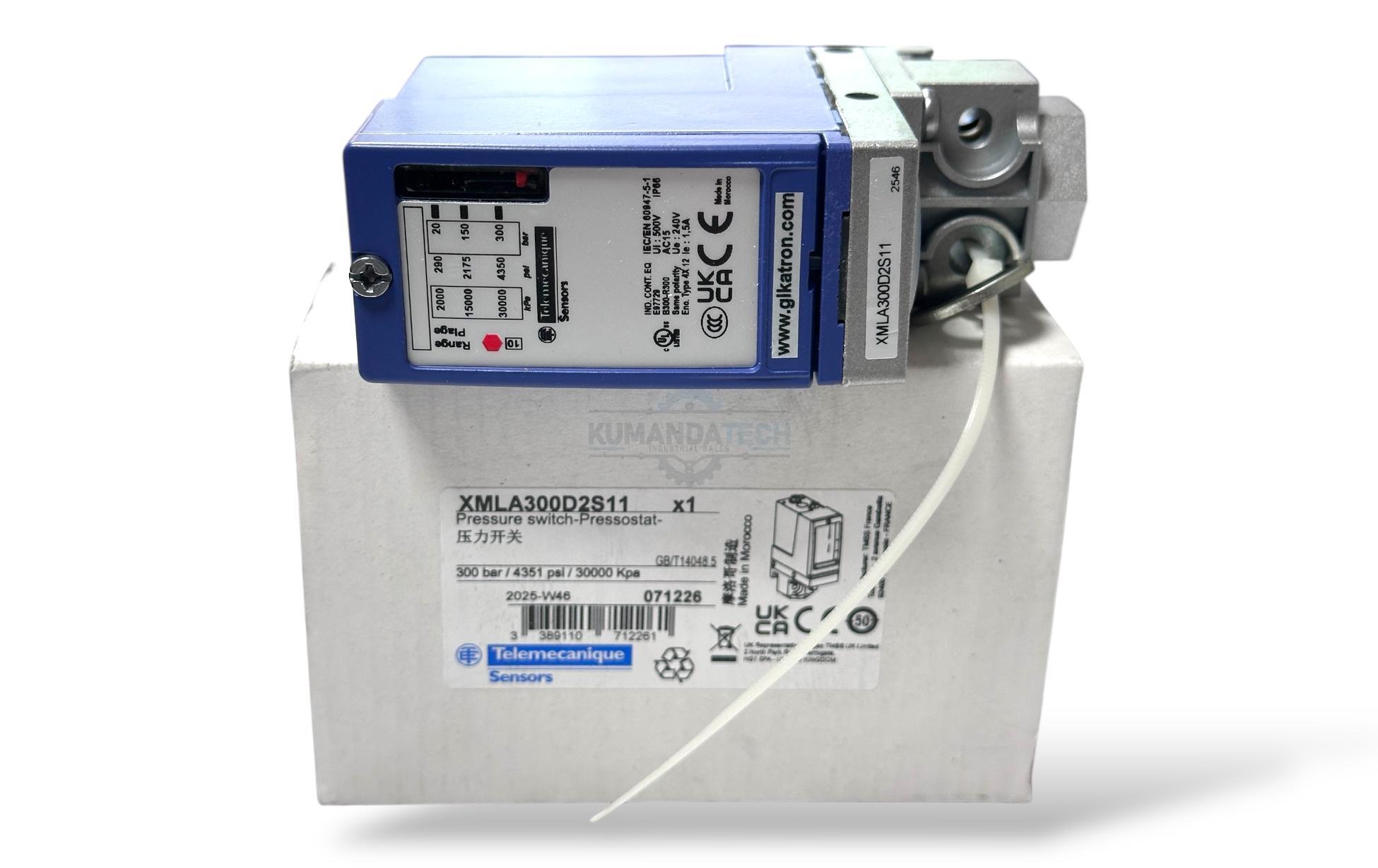 Telemeqanick XMLA300D2S11 300Bar Basınç Switchi