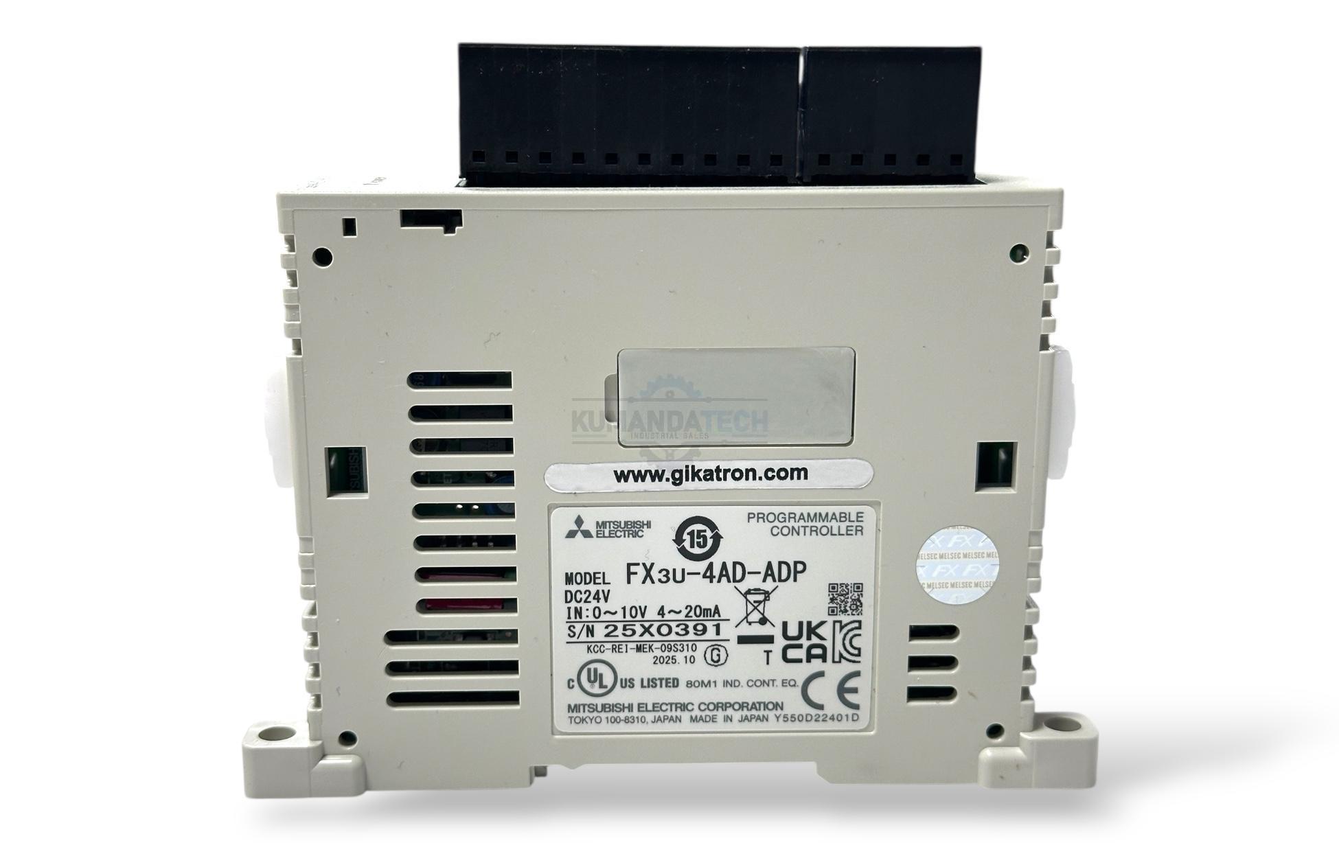 Mitsubishi FX3U-4AD-ADP PLC Modül