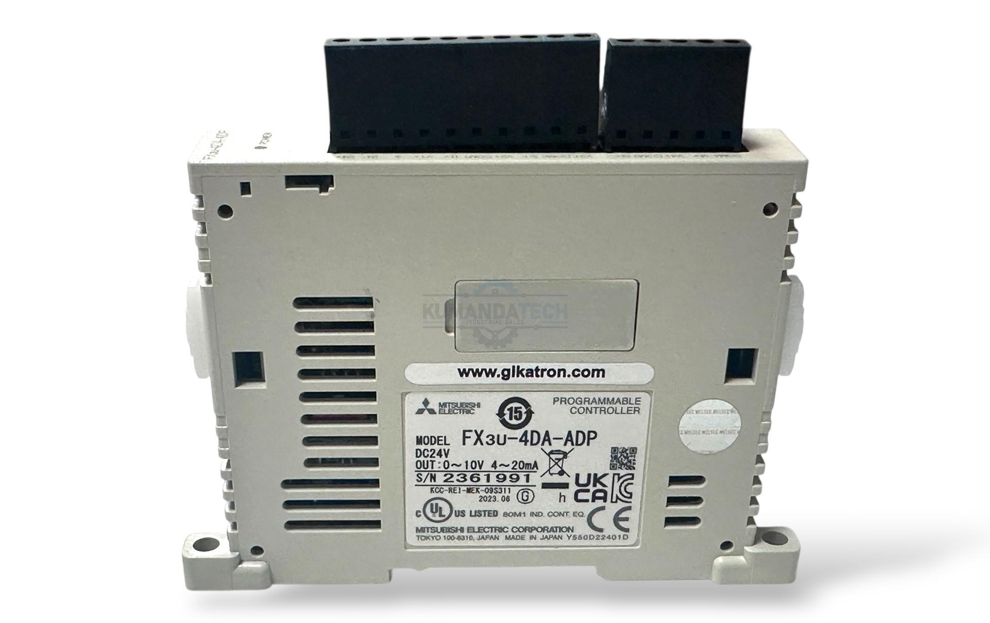 Mitsubishi FX3U-4DA-ADP PLC Modül