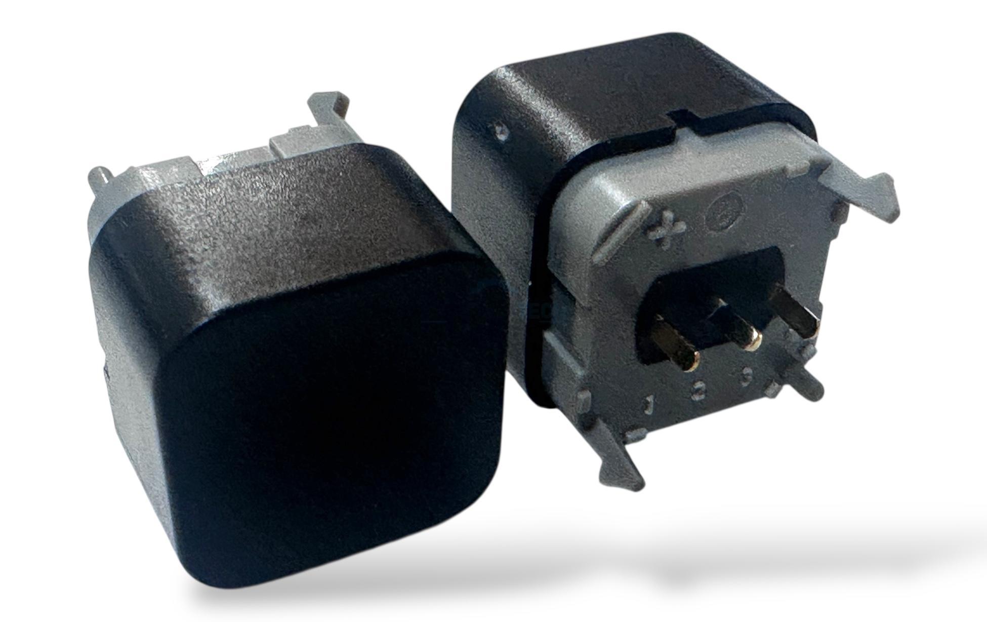 Gikatron Çift Hızlı Vinç Uzaktan Kumanda Butonu 3 Pin Gri Tabanlı Eko Seri