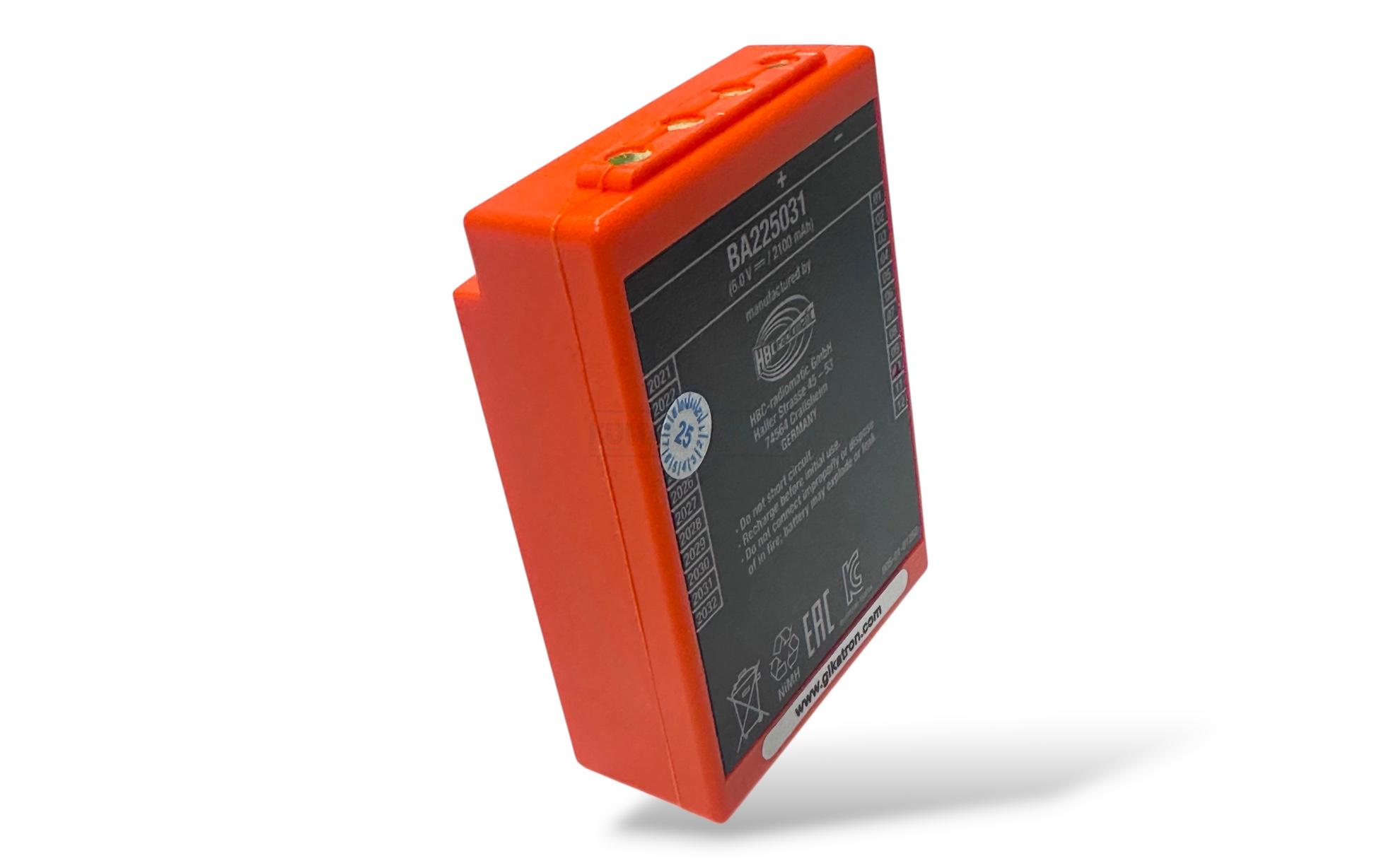 HBC Radiomatic Junjin BA225031 6V 2100mAh Turuncu Batarya - Image 9