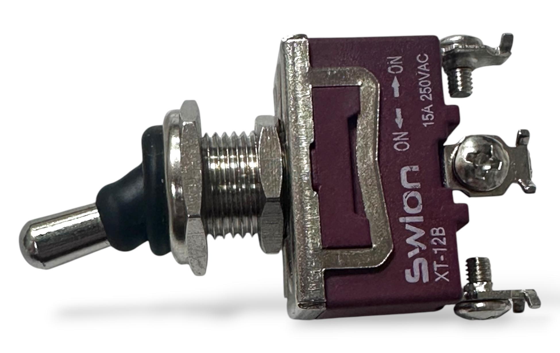 Gikatron Swion XT-12B Toggle Anahtar Switch 3 Bacaklı 1NO+1NO On-On Kalıcı - Image 17