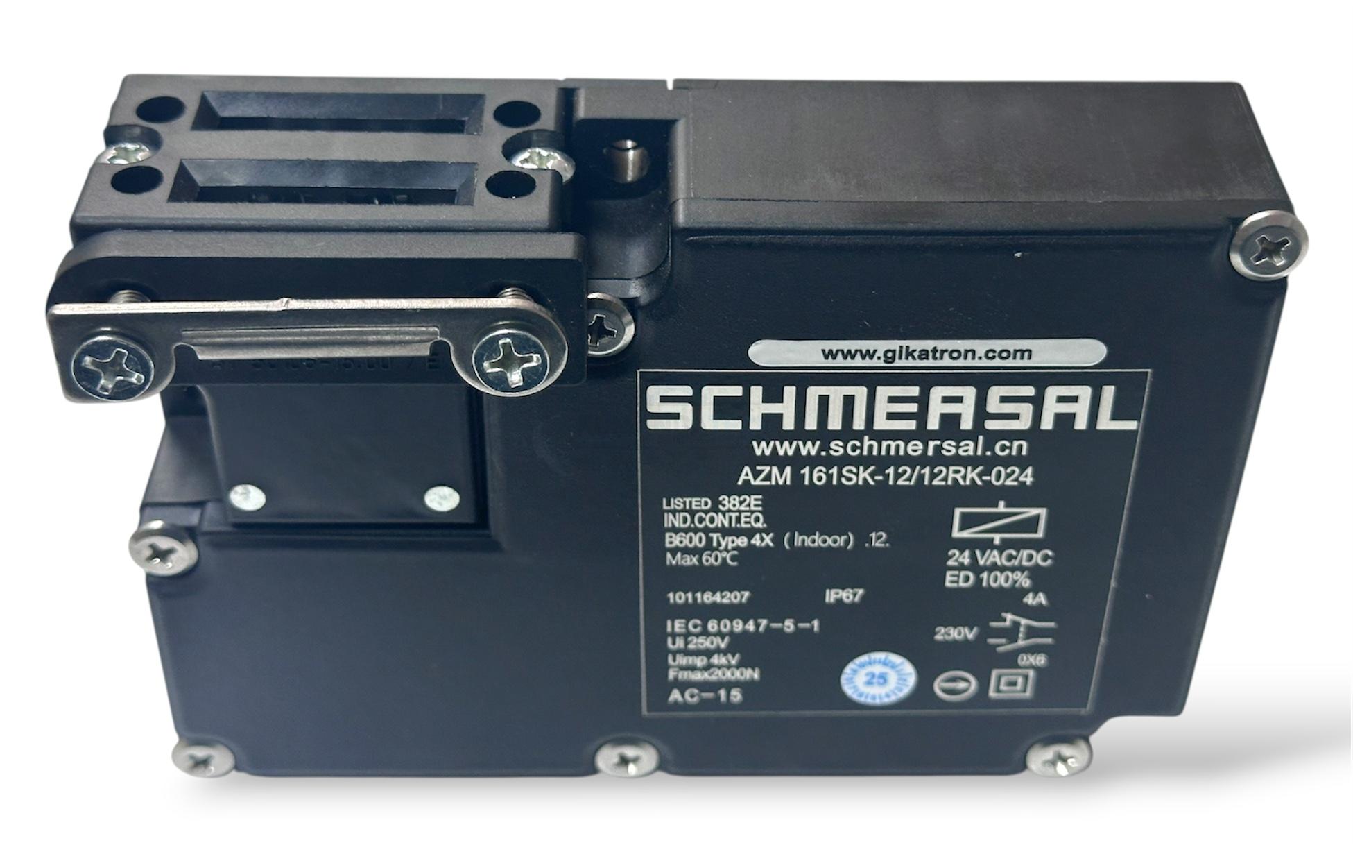 SCHMERSAL AZM 161SK-12/12RK-024 Safety Switch 24VAC/DC 1NO+1NC (Actuatör Hariç)