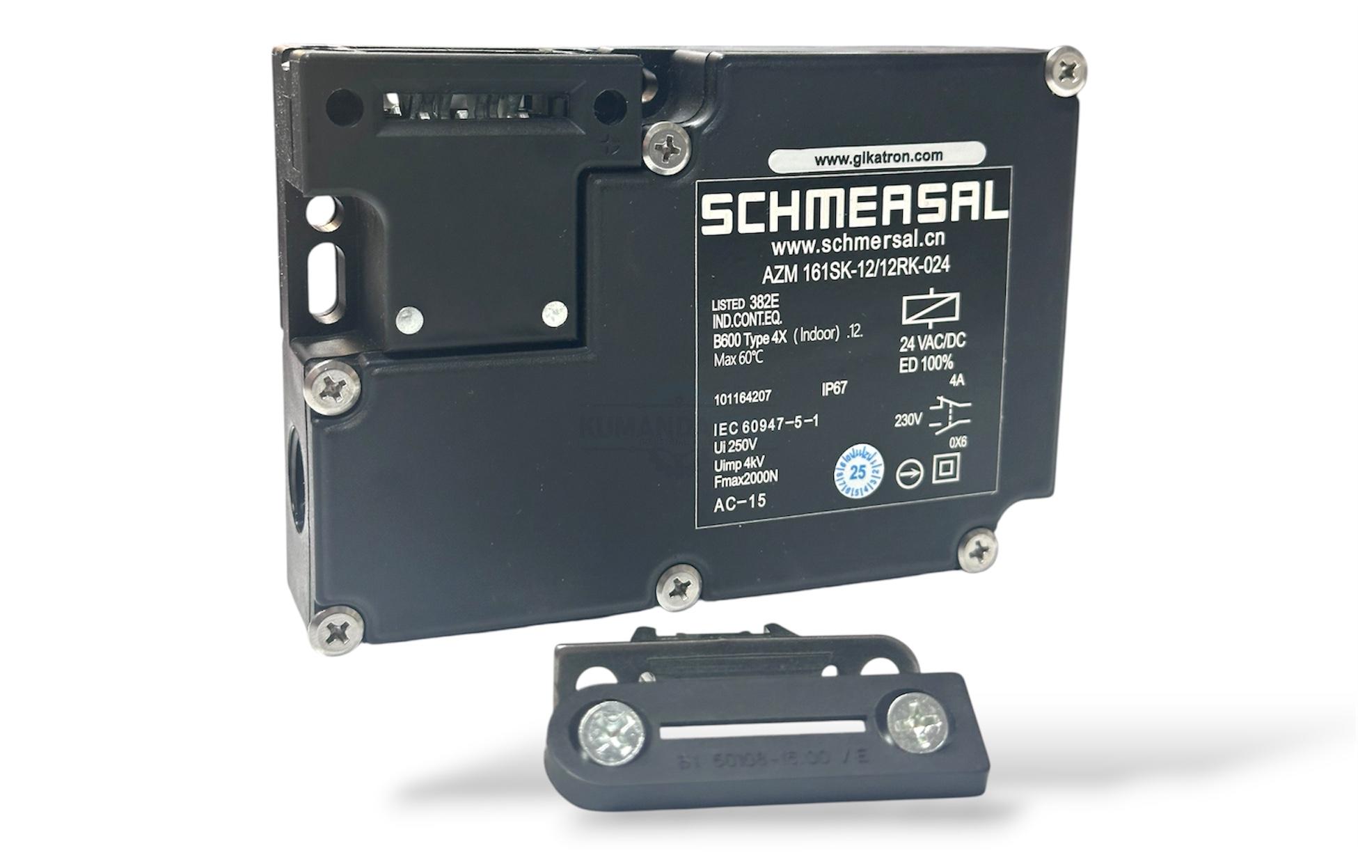 SCHMERSAL AZM 161SK-12/12RK-024 Safety Switch 24VAC/DC 1NO+1NC (Actuatör Hariç) - Image 8
