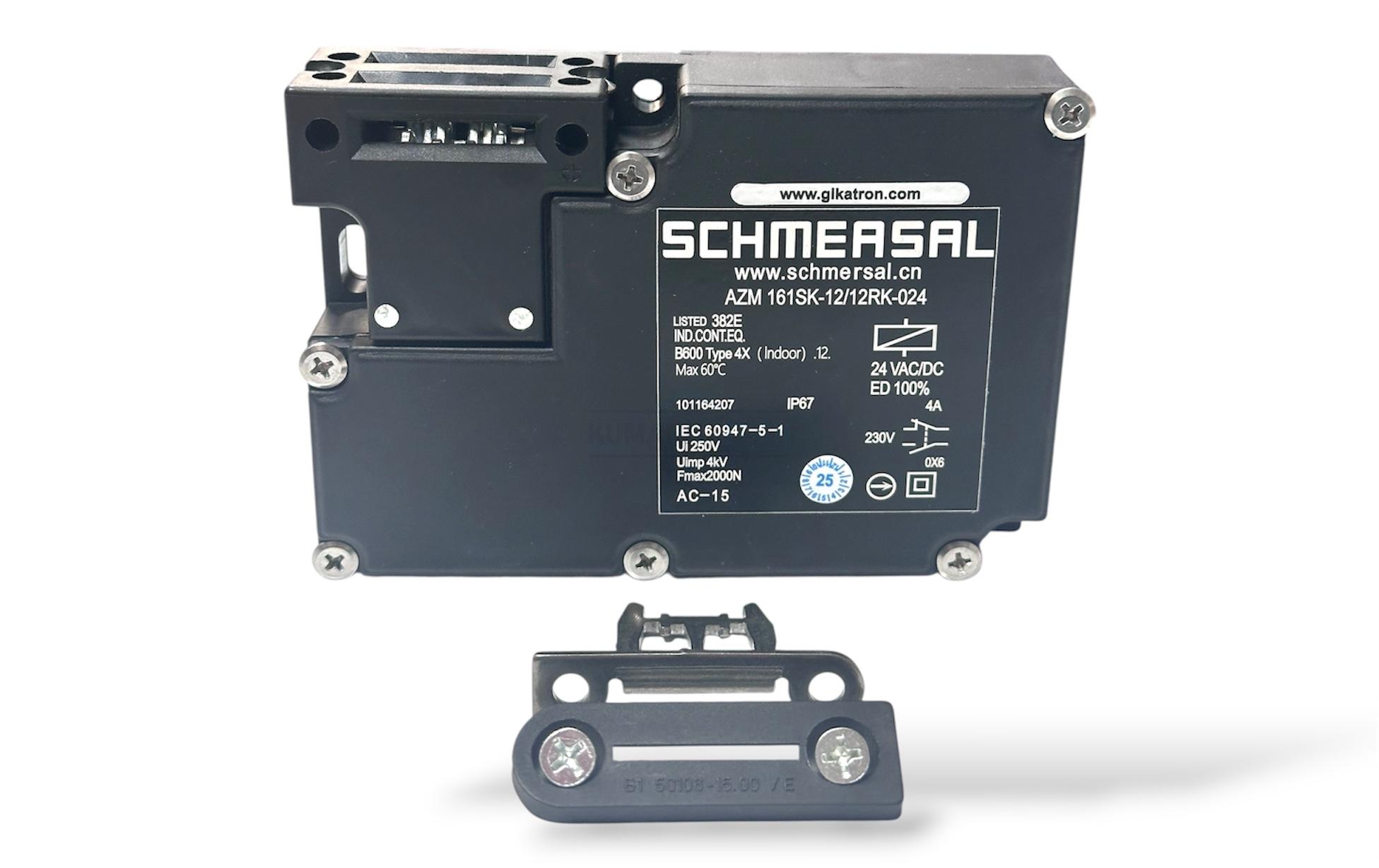 SCHMERSAL AZM 161SK-12/12RK-024 Safety Switch 24VAC/DC 1NO+1NC (Actuatör Hariç) - Image 6