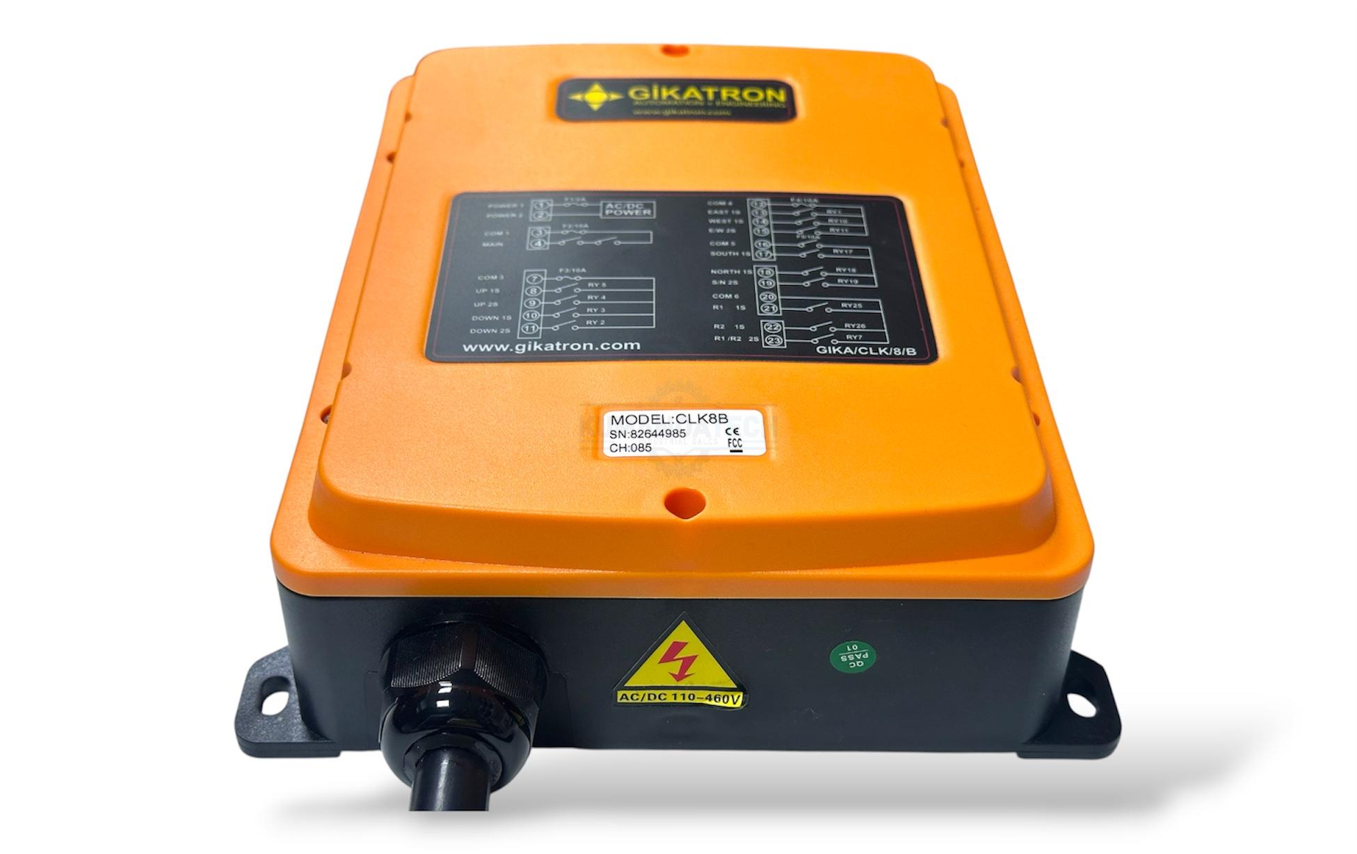 Gikatron CLK8B 8 Buton Çift Hızlı Uzaktan Kumanda Seti + Start + Acil Stop - Image 20