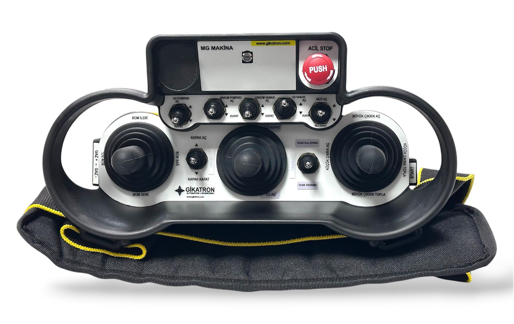 Kombine Uzaktan Kumanda Sistemi Maksimum 22 Röle Hareketli Özel Dizayn Etiketli MG1Vers - Görsel 9