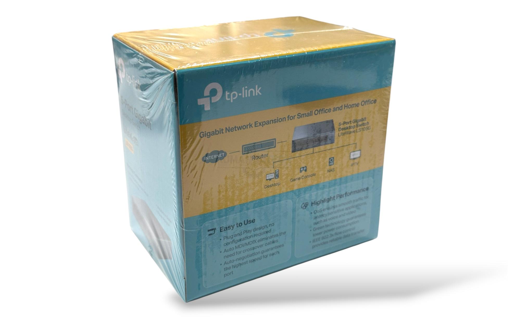 TP-Link LS105G 5 Port Gigabit Desktop Switch Ethernet Ağ Dağıtıcı - Image 7