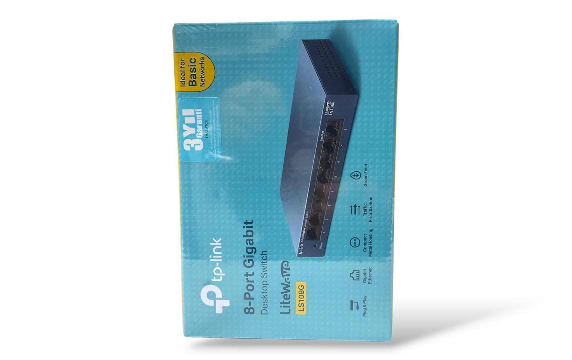TP-Link LS108G 8 Port Gigabit Desktop Switch Ethernet Ağ Dağıtıcı - Image 8