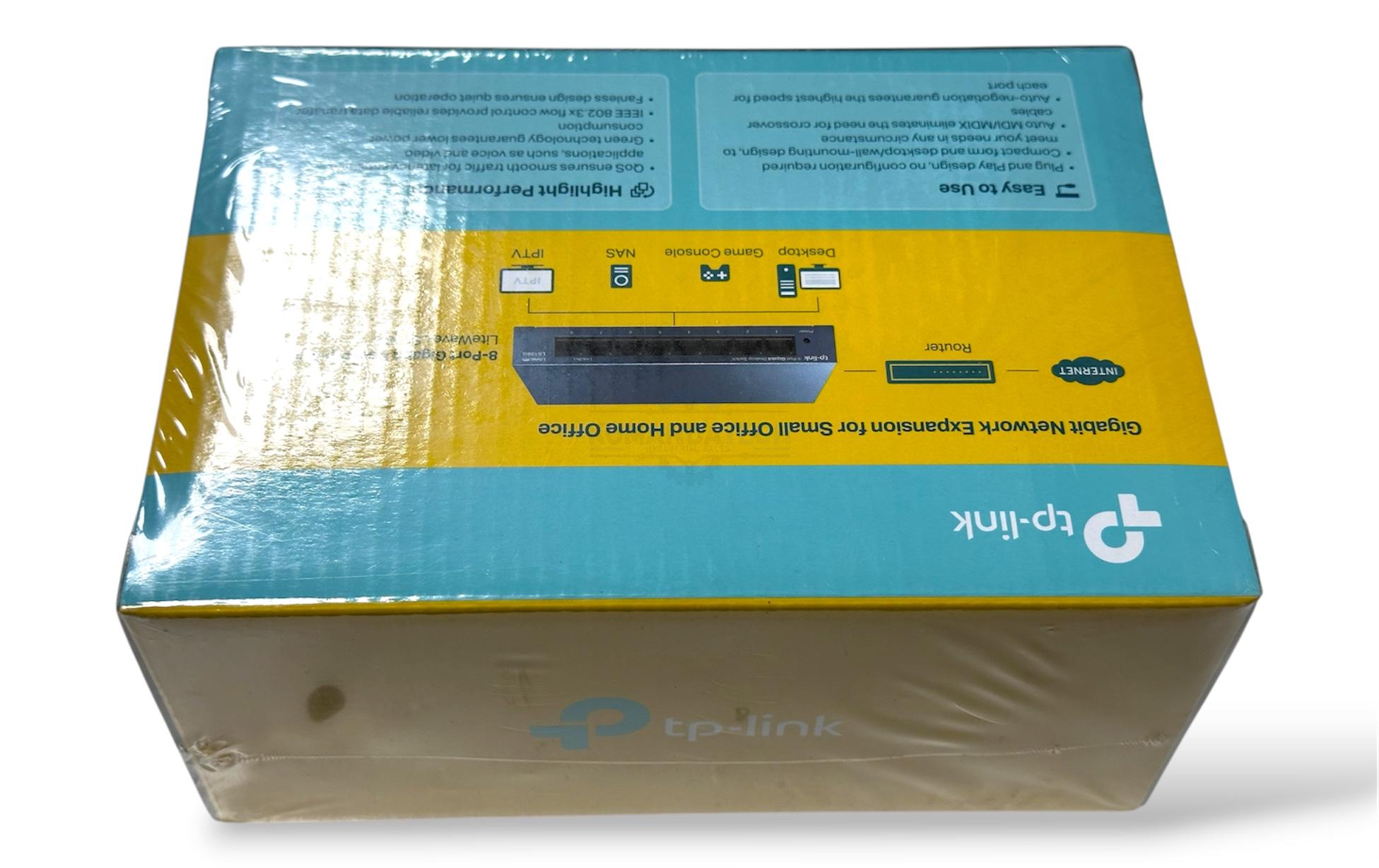 TP-Link LS108G 8 Port Gigabit Desktop Switch Ethernet Ağ Dağıtıcı - Image 7