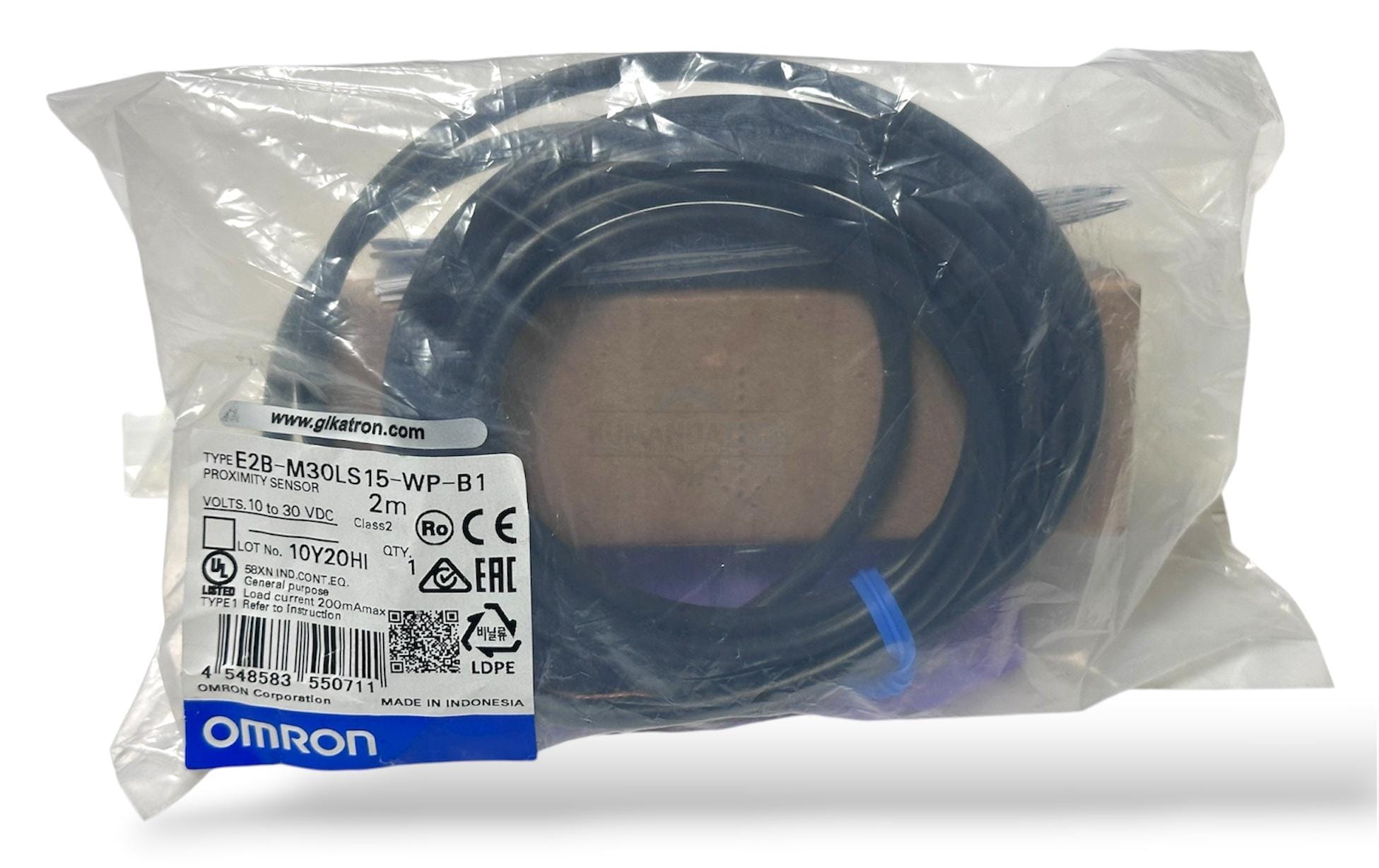 Omron E2B-M30LS15-WP-B1 2M M30 Endüktif Sensör – 15mm PNP NO, 10-30VDC, 3 Kablolu - Image 10