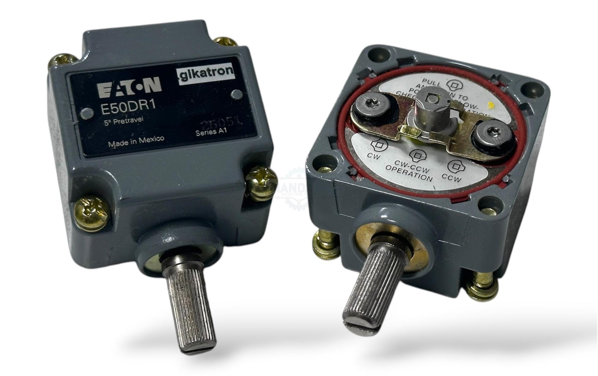 Eaton Cutler Hammer E50DR1 Limit Switch Kafası – E50 Serisi Yan Döner Yay Geri Dönüşlü Şalter Kafası - Görsel 2