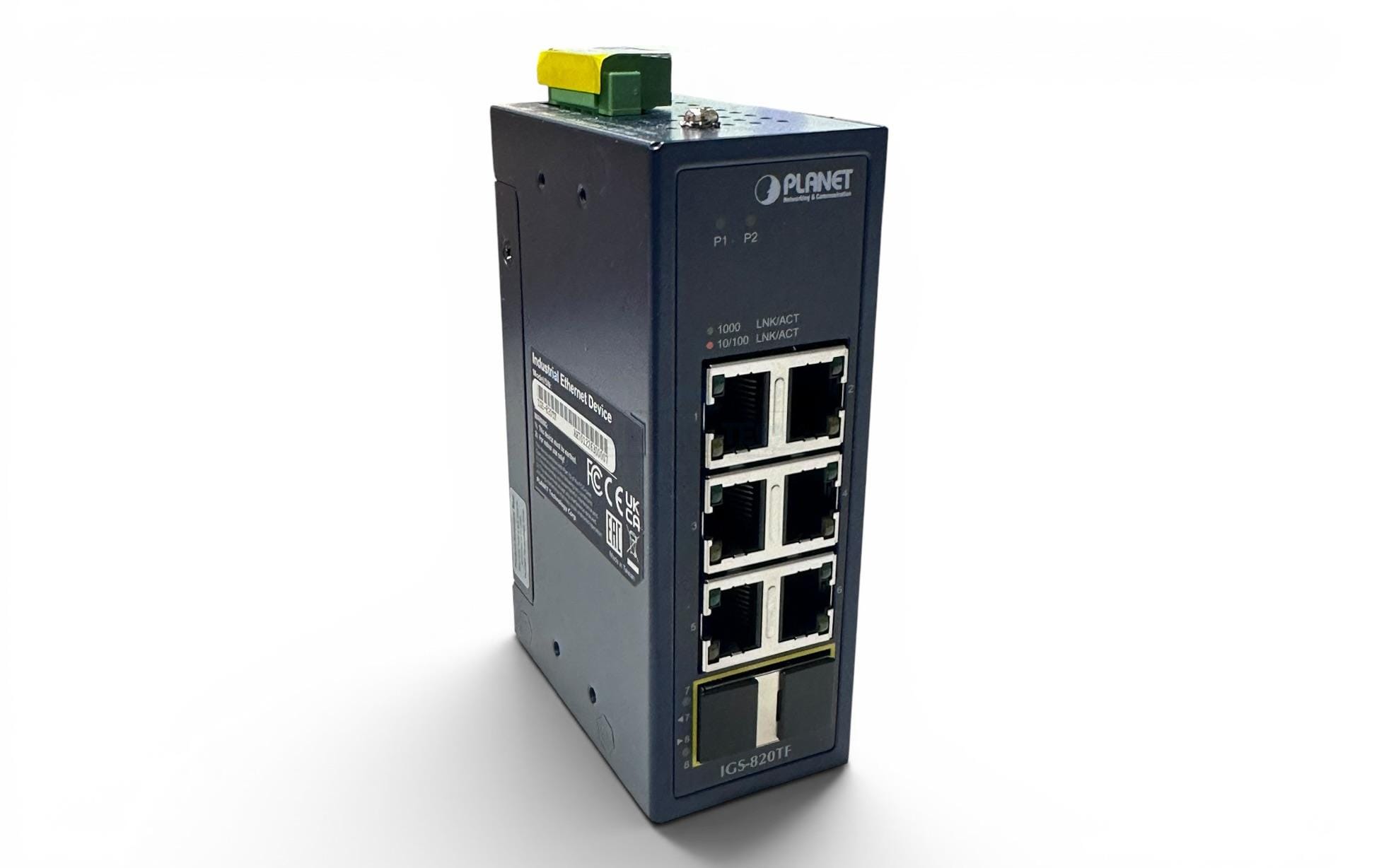 Planet IGS-820TF Kompakt 6 Port 10/100/1000T + 2 Port 100/1000X SFP Ethernet Switch (Kopya)