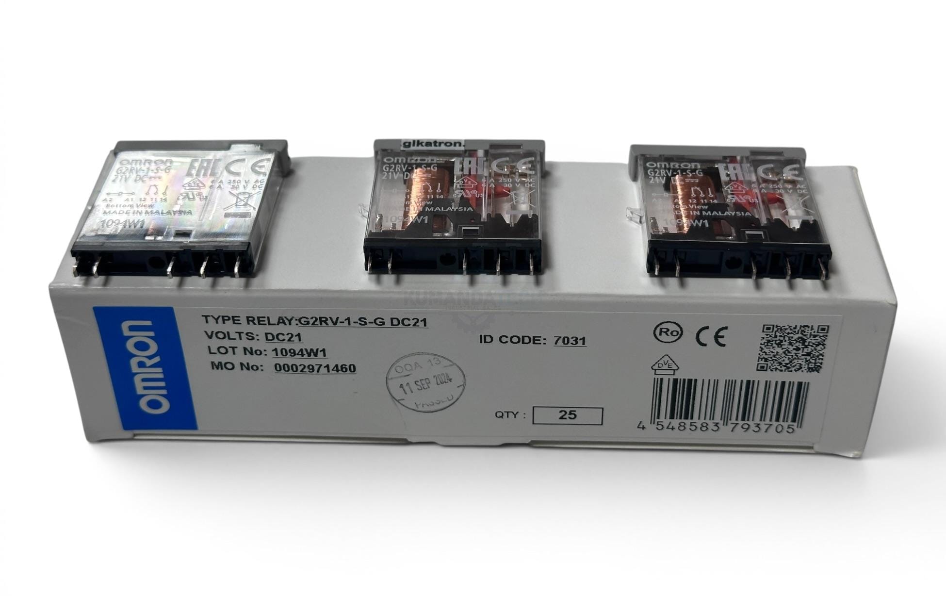 Omron G2RV-1-S-G 21VDC 5 Bacaklı Slim Röle – 1NO+1NC - Görsel 5