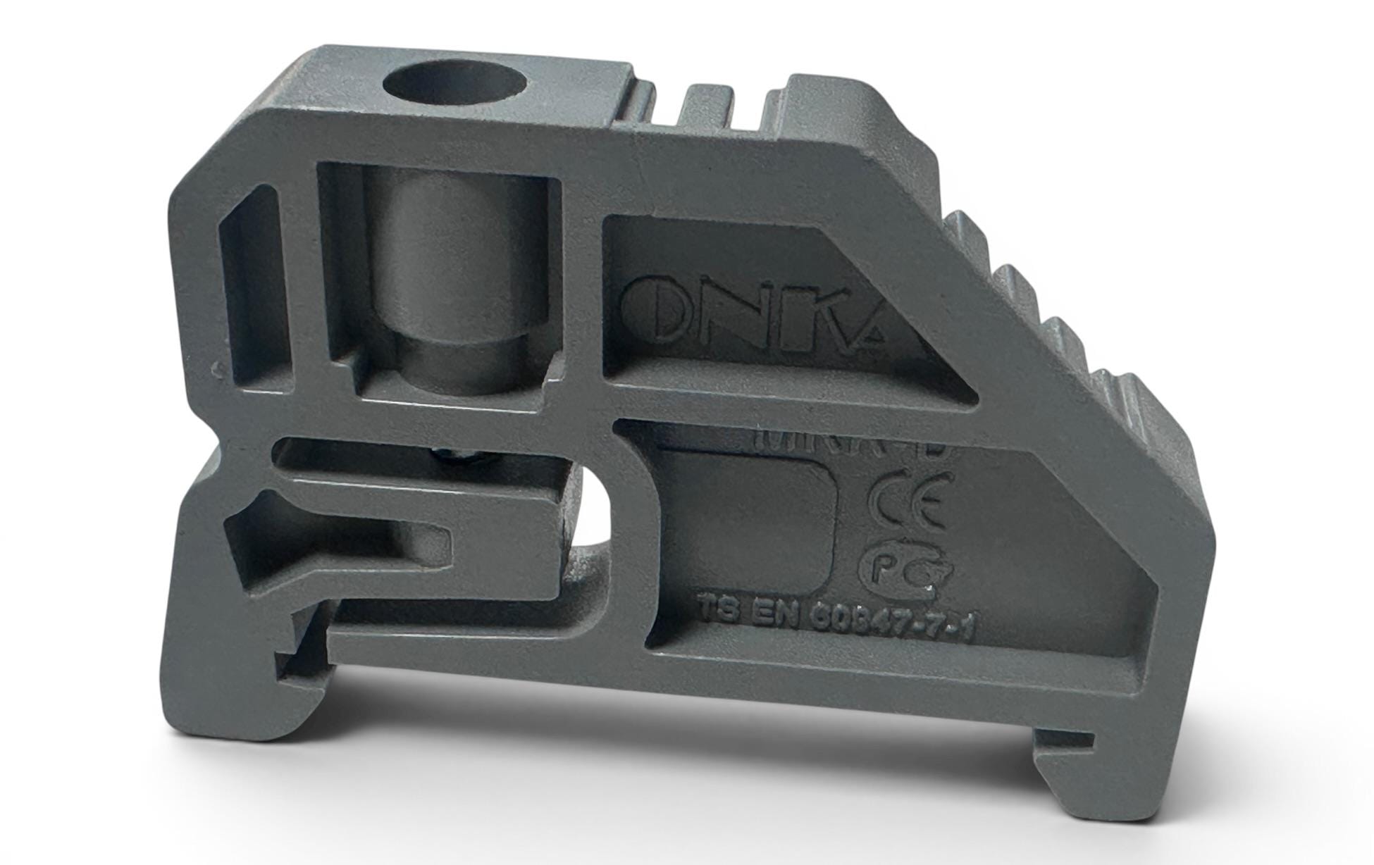 Onka 1060017 MRK/OPK Seri Küçük Ray Klemens Durdurucu Mavi - Görsel 6